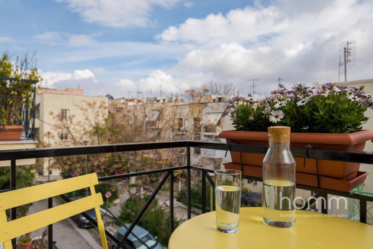 Renovated Homm Apartment In Lycabettus, Pitanis Str Athen Exterior foto